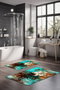 Mijölnir Juego de alfombrillas de baño CT-5384 de 2 piezas Multicolor
